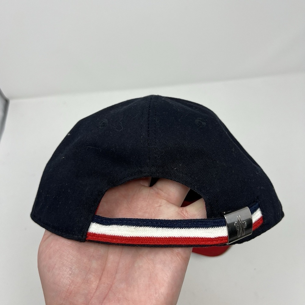 Classic Moncler Blue Red Adjustable Baseball Cap Luxury Casual Designer Hat Cap - Picture 14 of 15